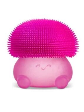 Super Duper Sugar Squisher Hot Pink Mushroom | Top Trenz Sensory‎ Squishy